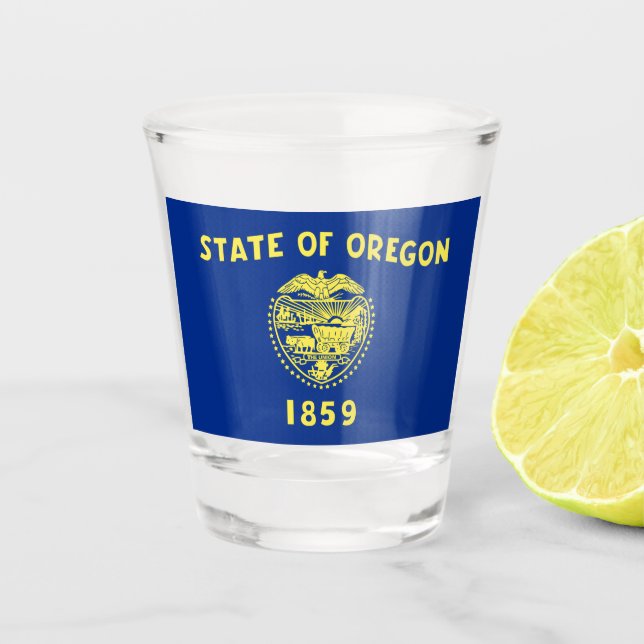 Copo De Shot Oregon Flag (Frente)