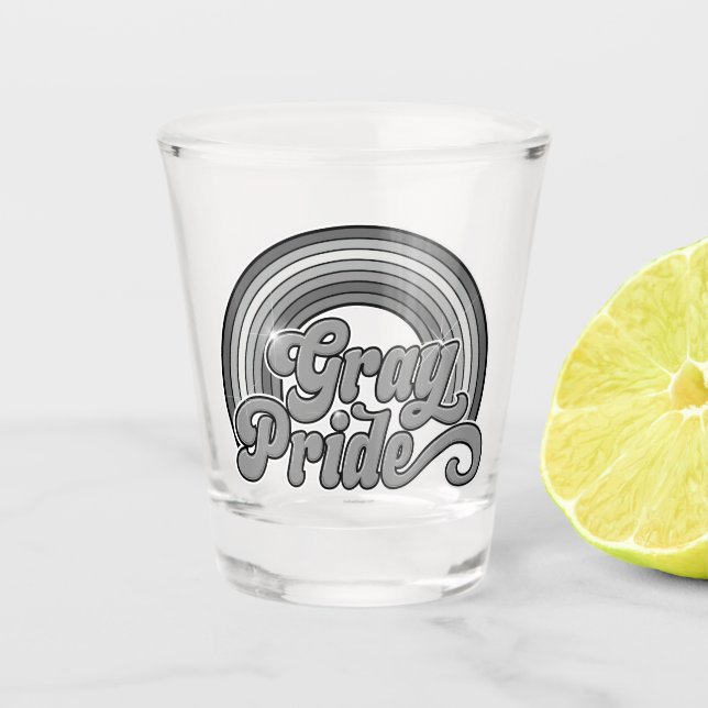 Copo De Shot Orgulho de cinzas (Mais velho aposentado) (Frente)
