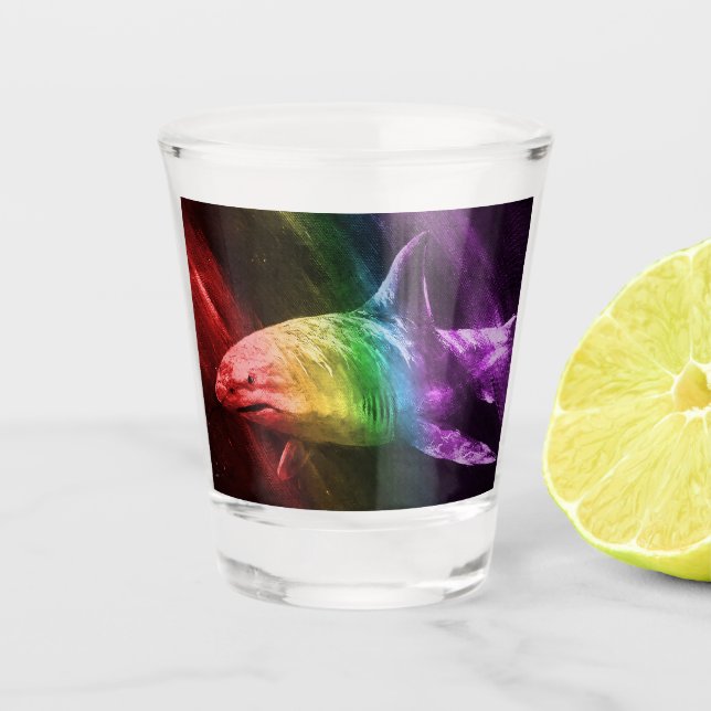 Copo De Shot Orgulho de Tubarão (Frente)