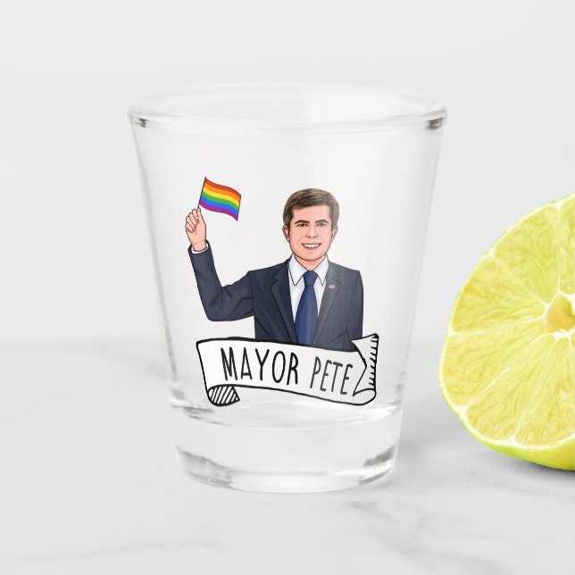 Copo De Shot Orgulho do Prefeito Pete (Frente)
