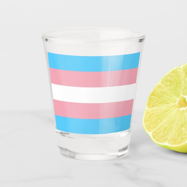 Copo De Shot Orgulho Trans! (Frente)