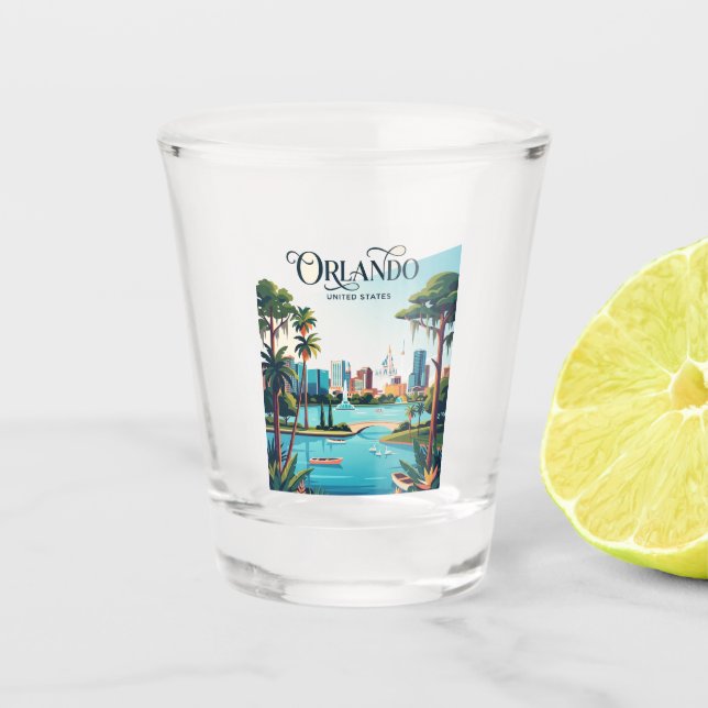 Copo De Shot Orlando Flórida (Frente)