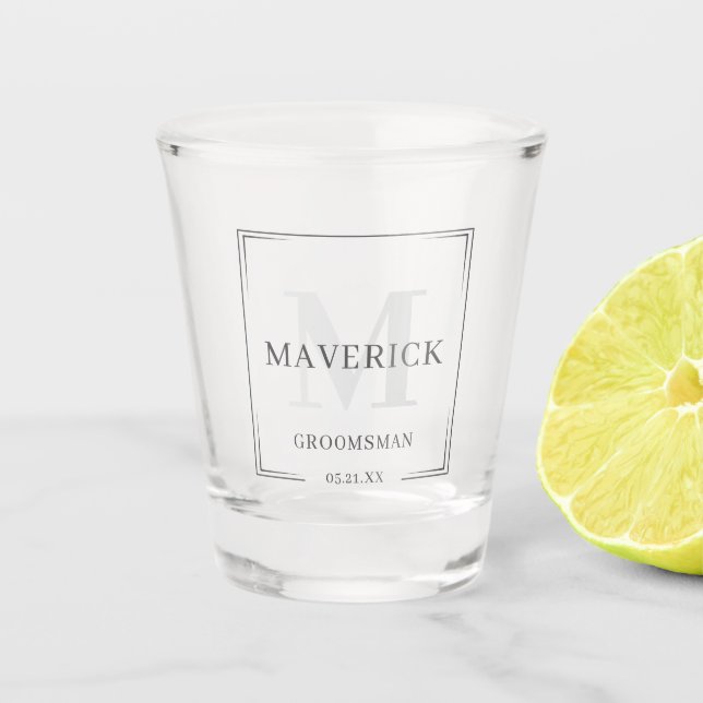 Copo De Shot Os melhores presentes dos Padrinhos de casamento d (Frente)