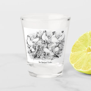 Copo De Shot Os Tumblers de face curta