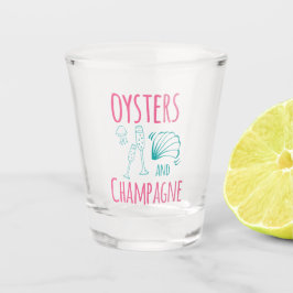 Copo De Shot "Ostras & Champanhe"