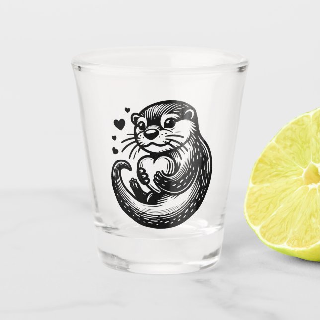 Copo De Shot Otter (Frente)