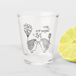 Copo De Shot ouriço Vidro quente