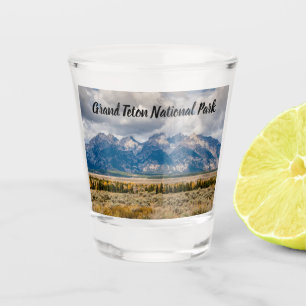 Copo De Shot Outono nas montanhas