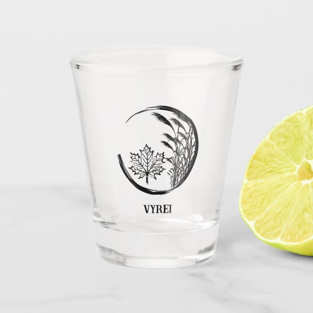 Copo De Shot Outono / Queda (Frente)