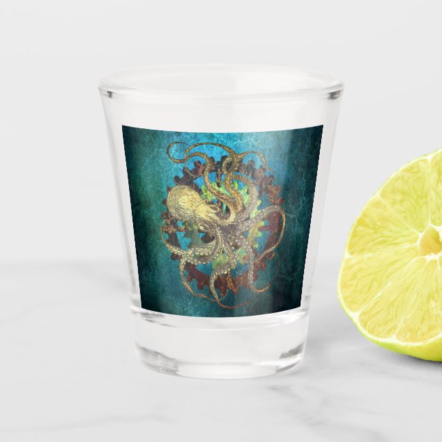 Copo De Shot Ovos de Octopus e Lágrimas (Frente)