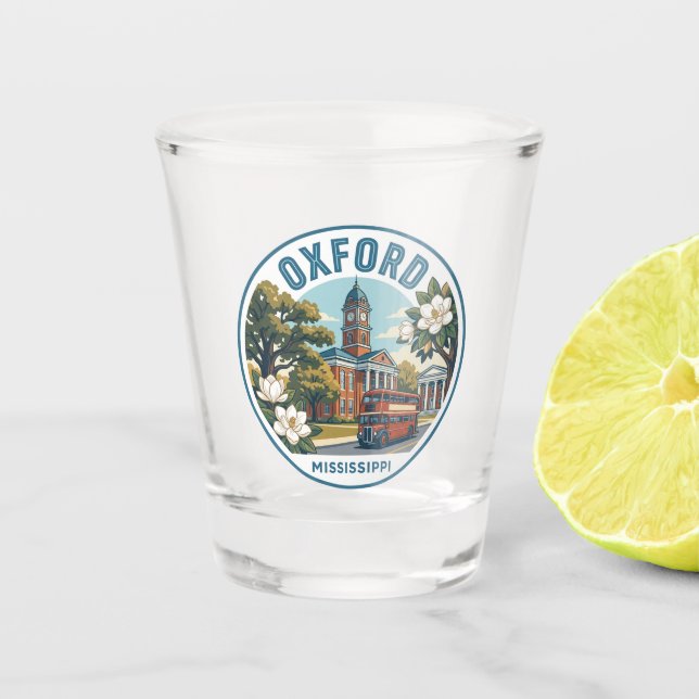 Copo De Shot Oxford Mississippi (Frente)
