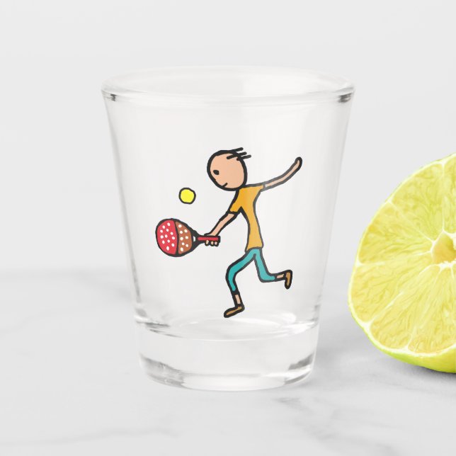 Copo De Shot Padel Tênis (Frente)