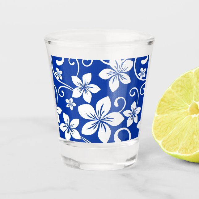 COPO DE SHOT PADRÃO BLUE HAWAII EM AZUL REAL (Frente)