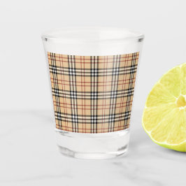 Copo De Shot Padrão de Tartan Escocês