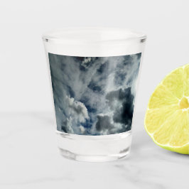 Copo De Shot Padrão nas nuvens