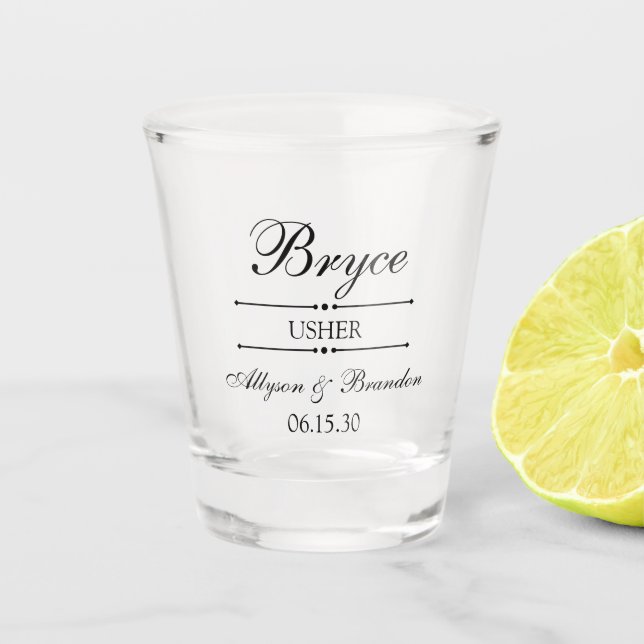 Copo De Shot Padrinho Personalizado (Frente)