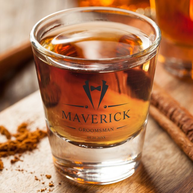 Copo De Shot Padrinhos de casamento modernos dão o clássico fav (Criador carregado)