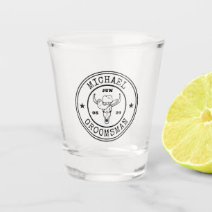 Copo De Shot Padrinhos de casamento Personalizados do Logotipo