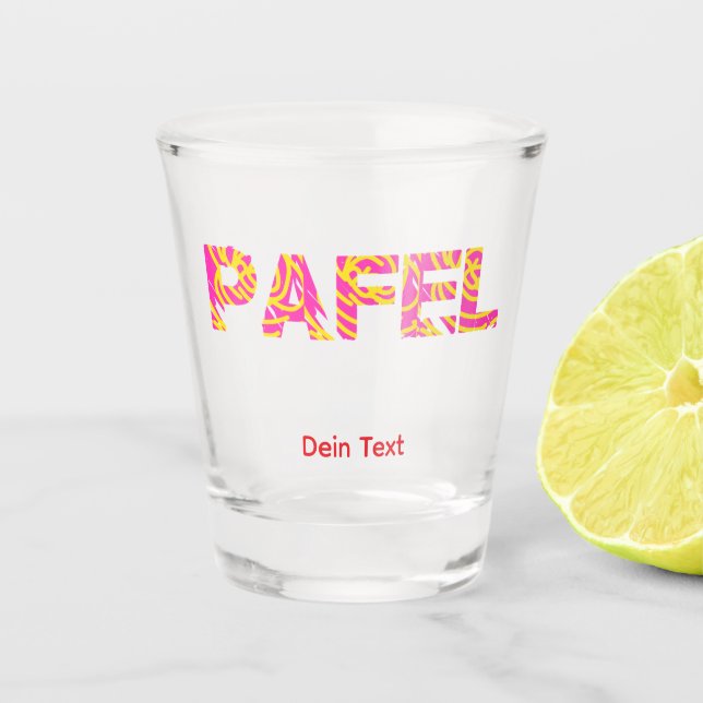 Copo De Shot Pafel  (Frente)
