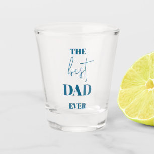Copo De Shot Pai e Criança - Melhor Pai de Quadro Cardíaco