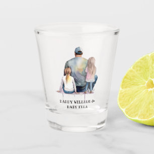 Copo De Shot Pai e filhas personalizadas (9)