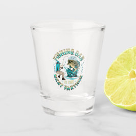 Copo De Shot Pai Pescador É O Melhor Parceiro