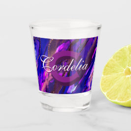 Copo De Shot Paisagem da Nuvem com Cobre