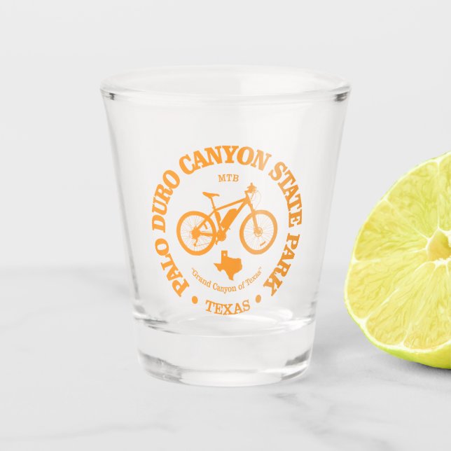 Copo De Shot Palo Duro Canyon State Park (ciclismo) (Frente)