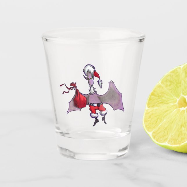 Copo De Shot Papais noeis Bat shot glass (Frente)