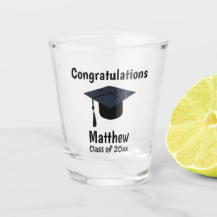 Copo De Shot Parabéns de Formando de Graduação