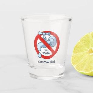 Copo De Shot Parar o desperdício de água
