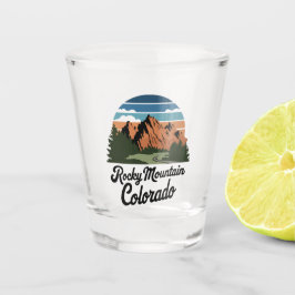 Copo De Shot Parque Nacional da Montanha Rochosa