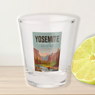 Copo De Shot Parque Nacional de Yosemite, California Vintage, 1