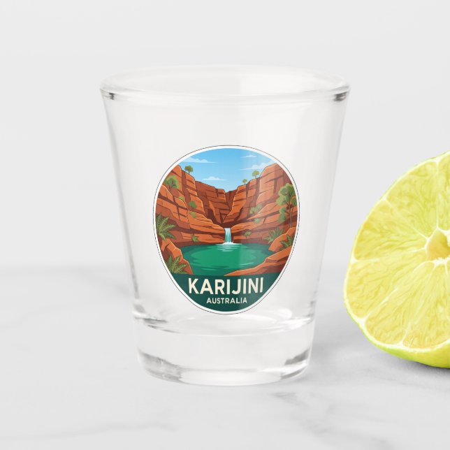 Copo De Shot Parque Nacional Karijini Austrália (Frente)