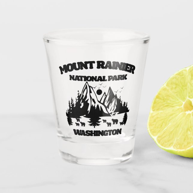 Copo De Shot Parque Nacional Monte Rainier (Frente)
