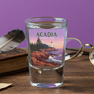 Copo De Shot Parque Nacional Vintage Acadia