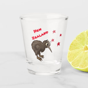 Copo De Shot Pássaro de Kiwi