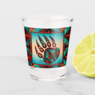 Copo de Shot Pata de Urso Tribal
