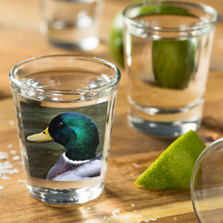 Copo De Shot Pato de Mallard Verde