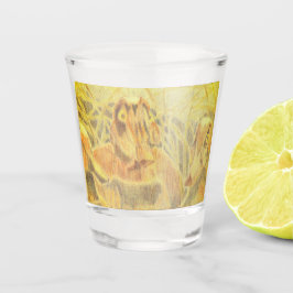 Copo De Shot Patos de madeira na água