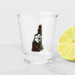 Copo De Shot Pawsitively New Hampshire esplêndido