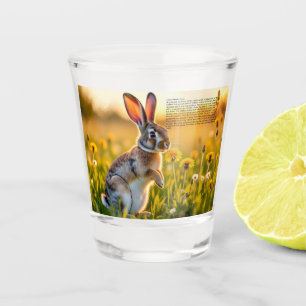Copo De Shot Pé de Coelho Sortudo