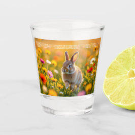 Copo De Shot Pé de Coelho Sortudo