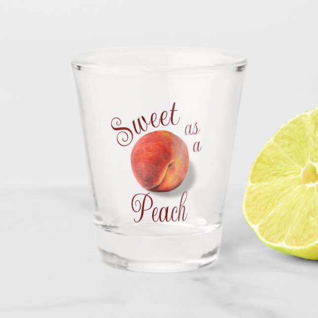 Copo De Shot Peach Shot glass (Frente)