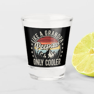 Copo De Shot Peepaw como um vovô só retro mais legal