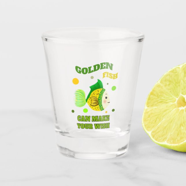 Copo De Shot peixe ouro (Frente)