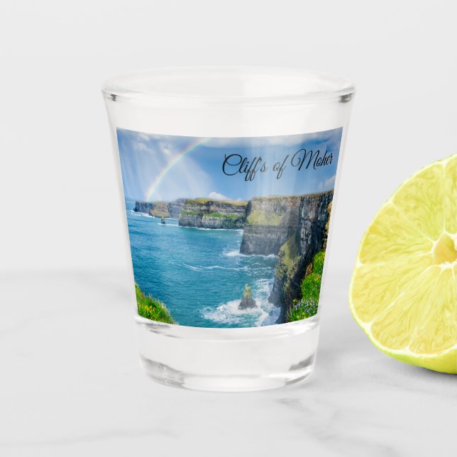 Copo De Shot Penhascos de Moher (Frente)