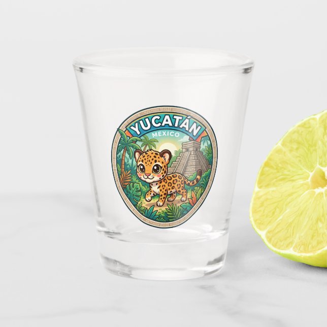 Copo De Shot Península de Yucatán MÉXICO (Frente)