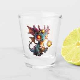 Copo De Shot Pequeno Dragão, Muita Energia – O Relógio de Brasa
