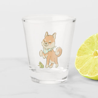 Copo De Shot Pequeno sapo guardião
